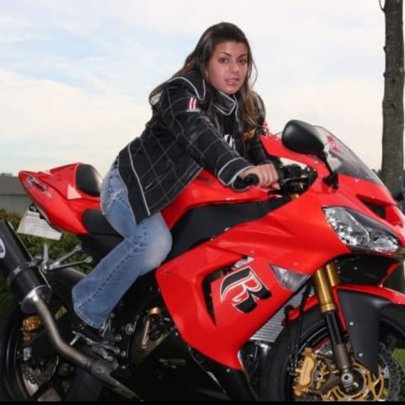 Baby Phat Y2K Leather Racing Bomber Jacket - L - Picture 3 of 16